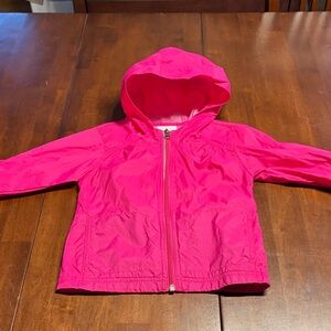 Columbia Bright Pink Kids Raincoat
